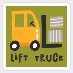 Lift Truck Magnet